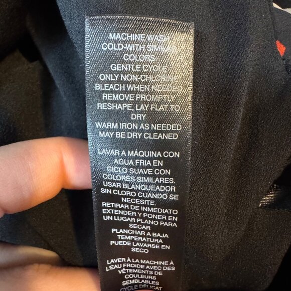 White House Black Market Off Shoulder Patt Dress - Picture 5 of 10